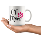 CAT MOM 11oz COFFEE MUG - J & S Graphics