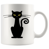 BLACK CAT Coffee Mug 11oz or 15oz
