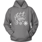 LET IT SNOW Unisex HOODIE - J & S Graphics