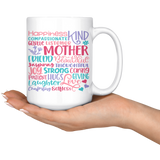 MOTHER's DAY Coffee Mug Available in 11oz and 15oz, Subway Art Mom Coffee Mug
