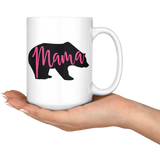 MAMA BEAR and PAPA BEAR 15 oz COFFEE MUG Set