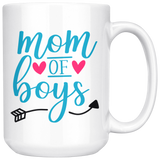 Mom of Boys Coffee Mug 11oz or 15oz