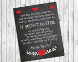 BE THE NICE KID 8x10 Typography Wall Decor, Faux Chalkboard, Anti-Bullying Print - J & S Graphics