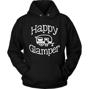 HAPPY GLAMPER Unisex HOODIE - J & S Graphics