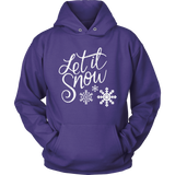 LET IT SNOW Unisex HOODIE - J & S Graphics