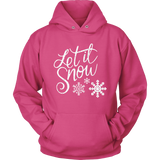LET IT SNOW Unisex HOODIE - J & S Graphics