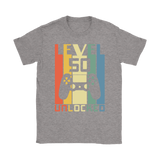 LEVEL 50 UNLOCKED 50th BIRTHDAY T-Shirt Gamer, Retro Look, Men's or Women's