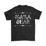 Mama Bear Short Sleeve T-Shirt, Gift for Mom - J & S Graphics