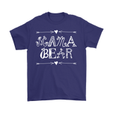 Mama Bear Short Sleeve T-Shirt, Gift for Mom - J & S Graphics