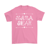Mama Bear Short Sleeve T-Shirt, Gift for Mom - J & S Graphics