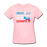 DEMOCRATS are SEXY Women's T-Shirt - pink