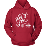 LET IT SNOW Unisex HOODIE - J & S Graphics