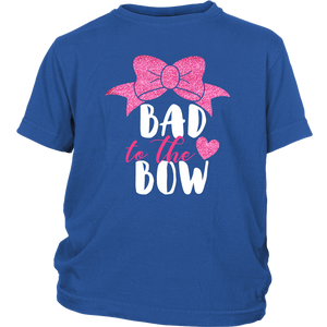 BAD to the BOW Youth T-Shirt - J & S Graphics
