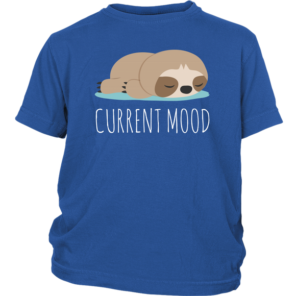 CURRENT MOOD Sloth Youth T-Shirt - J & S Graphics