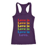 LOVE is LOVE T-Shirts, Tanks & Hoodies