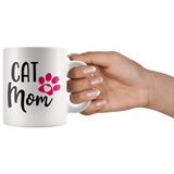 CAT MOM 11oz COFFEE MUG - J & S Graphics
