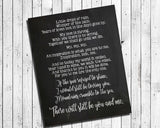 THANK YOU - Led Zeppelin Lyric Quote Typography INSTANT Download Wall Decor Faux Chalkboard Design - J & S Graphics