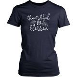 THANKFUL & BLESSED Women's T-Shirt - J & S Graphics