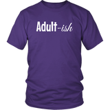 ADULT-ish funny Short Sleeve Unisex T-Shirt - J & S Graphics