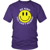 ANTI-BULLYING T-Shirt Retro BE KIND, YOU CAN'T REWIND Unisex T-Shirt, #antibullying - J & S Graphics