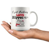 I Just Freaking Love Hippos, OK?! Coffee Mug - J & S Graphics