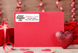 Personalized VALENTINE'S DAY Address Labels Love, Hearts Return Address - J & S Graphics