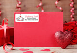 Personalized VALENTINE'S DAY Address Labels Love, Hearts Return Address - J & S Graphics