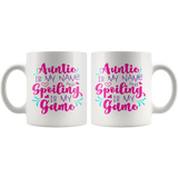 AUNTIE is My NAME and SPOILING is My GAME Coffee Mug - J & S Graphics