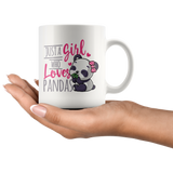 Just a Girl Who Loves Pandas 11oz or 15oz COFFEE MUGS