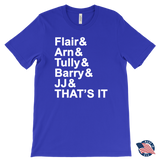 Greatest 4 Horsemen Name List T-Shirts - J & S Graphics