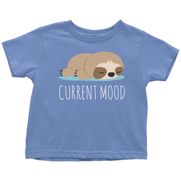 CURRENT MOOD Sloth Toddler T-Shirt - J & S Graphics