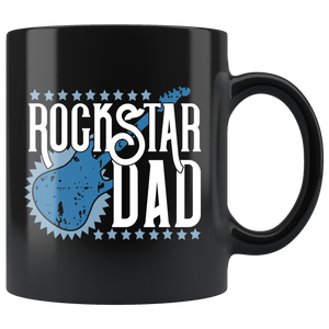 ROCKSTAR DAD 11oz Coffee Mug - J & S Graphics