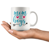 Mom of Boys Coffee Mug 11oz or 15oz