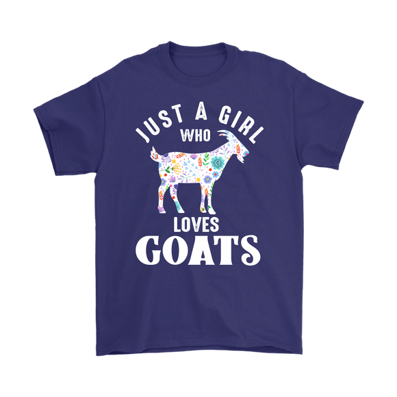 Just a Girl Who Loves GOATS Unisex T-Shirt