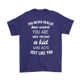 You Never Realize How Weird You Are, Mom or Dad T-Shirt, Men's T-Shirt - J & S Graphics