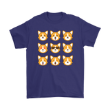 CORGI Emojis Emoticons CORGI Unisex T-Shirt