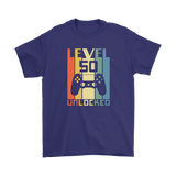 LEVEL 50 Unlocked, 50th Birthday Gaming, Gamer T-Shirt