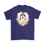 SIBERIAN HUSKY Unisex T-Shirt, Love Huskies