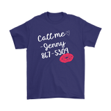 Call Me, Jenny 867-5309 80's Retro Unisex T-Shirt