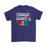 STRAIGHT AGAINST HATE Men's T-Shirt