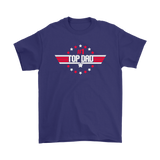 TOP DAD Father's Day T-Shirt, Top Gun, Gift for Dad