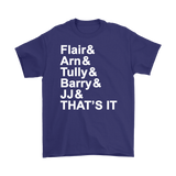 Greatest 4 Horsemen Name List T-Shirts - J & S Graphics