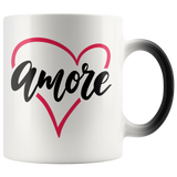 AMORE 11 oz Magic Reveal Coffee Mug - J & S Graphics