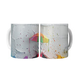 3D Look Mouse with Umbrella 11oz Coffee Mug