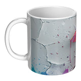 3D Look Mouse with Umbrella 11oz Coffee Mug