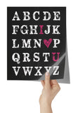 ABC I LOVE YOU 8x10 Print - Matte or Glossy