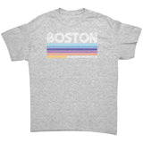 BOSTON, MASSACHUSETTS Retro 70’s 80’s Look Unisex T-SHIRT