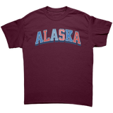 Alaska_Unisex_T-Shirt_State_Pride_Maroon_Front_Mockup.png