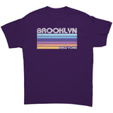 BROOKLYN, NEW YORK Retro 70’s 80’s Look Unisex T-SHIRT