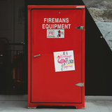 Be_a_Flamingo_in_a_Flock_of_Pigeons_Viny_SquareCarMagnet_FireCabient_Mockup.png_15594566
